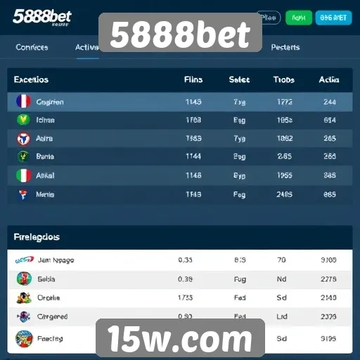 Estatísticas de jogadores ativos na 5888bet